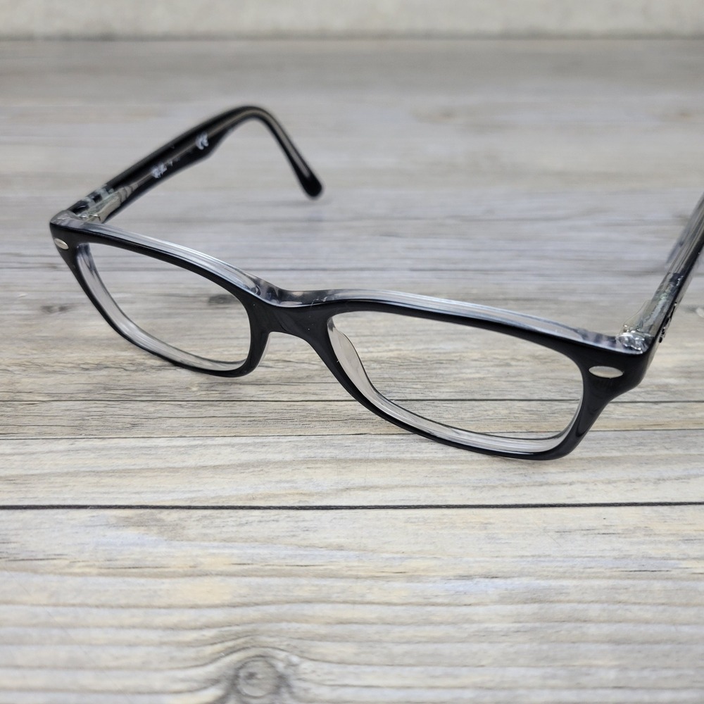 Ray-Ban Eyeglasses Frames RB 1531 3529 Black Clear Full Rim Kids 48-16-130